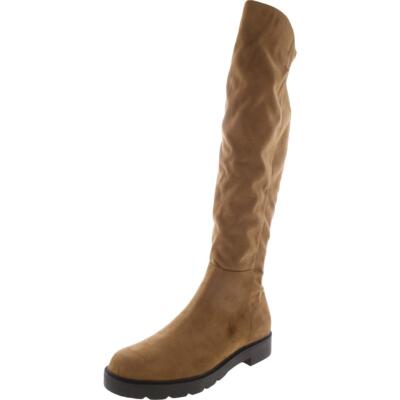 

Женские сапоги выше колена Nine West Tread 2 из искусственной замши с молнией BHFO 8521, Dark natural, Tread 2