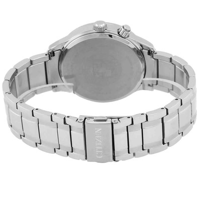 Pre-owned Citizen Eco-drive Blue Dial Moon Phase Men's Watch Ap1050-81l