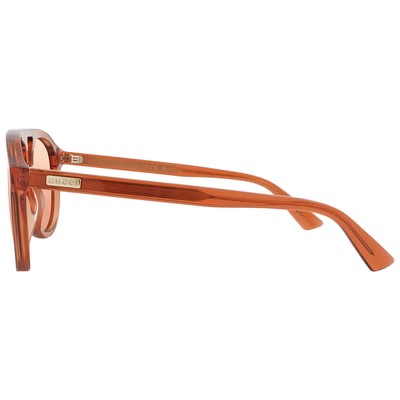 Pre-owned Gucci Gg1320s-002 Orange Orange Orange Sunglasses