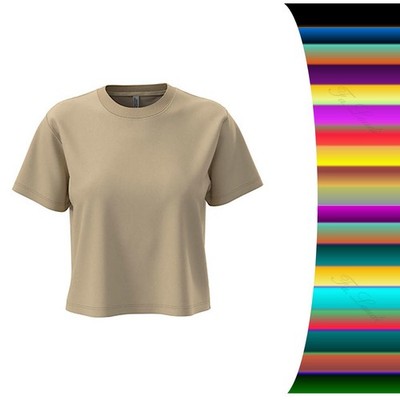 Next Level Apparel Women´s Heavyweight Boxy T-Shirt | Damen Bauchfrei bis 3XL