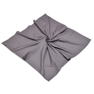 Premium Large Pure Cotton Solid Color Square Scarf Wrap 34''