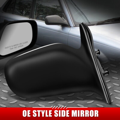 ДЛЯ 88-92 TOYOTA COROLLA OE STYLE РУЧНАЯ РЕГУЛИРОВКА ПРАВОГО БОКОВОГО ЗЕРКАЛА СО СТОРОНЫ ПАССАЖИРА