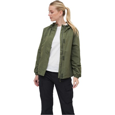 Brandit Ladies Summer Windbreaker Frontzip Jacket Transition Fleece