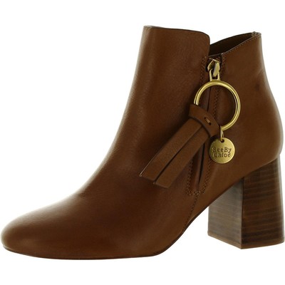 Женские ботильоны See by Chloe Louise Brown Shoes 36 Medium (B,M) BHFO 5170