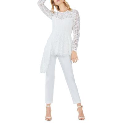 

BCBGMAXAZRIA Женский нарядный офисный комбинезон крючком BHFO 8075, Gardenia