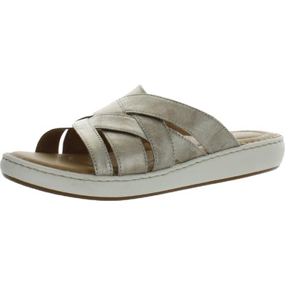 

Женские шлепанцы Jenny Gold с эффектом металлик Born Women, размер 9, средний (B,M) BHFO 4723, Light gold, Jenny