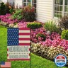 Memorial Day House Flag 28 x 40 Double Sided, Remember and Honor Our Heroes Garden Yard Flags Outdoor Indoor Banner American Flags for Party Home Decorations