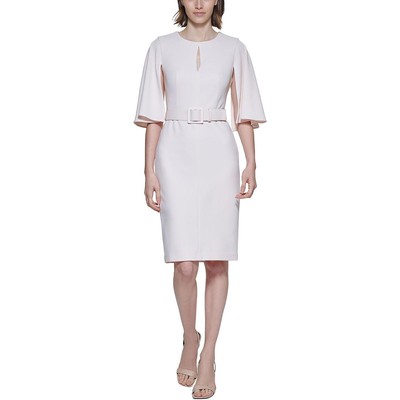 

Женское розовое вязаное свадебное платье Calvin Klein Petites  BHFO 5401, Blossom