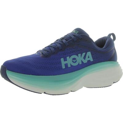 Hoka One One Womens Bondi 8 Athletic and Training Shoes 9.5 Medium (B,M) 8606
