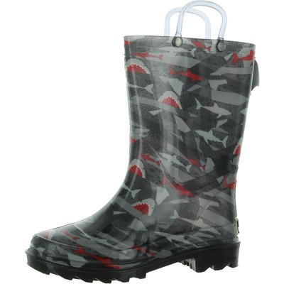 

Обувь Western Chief Boys Shark с подсветкой 1 Medium (D) Little Kid 2911, Black/gray