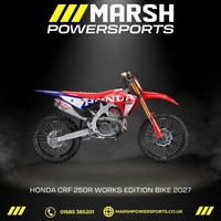 CRF 450 R 2027 Model - Honda Main Dealer - Reserve NOW!