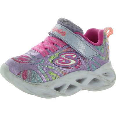

Кроссовки Skechers Girls Purple Light-Up Shoes Кроссовки 6 Medium (B,M) Toddler BHFO 4782, Lavender multi