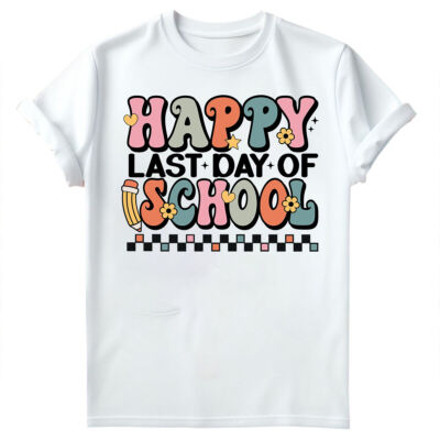 Happy Last Day Of School Summer Holidays Fun Adventure Relaxation T-Shirt #SSH