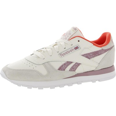 

Женские классические кожаные кроссовки Reebok Le Running Shoes Кроссовки BHFO 5989, Chalk/white, Classic Leather