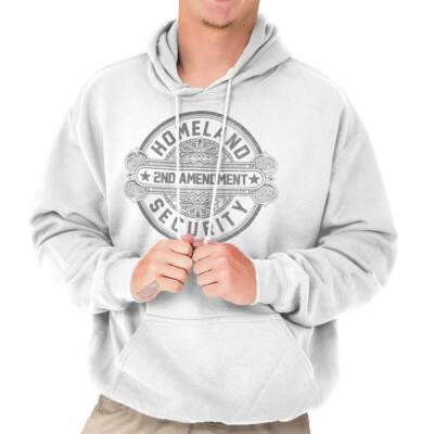2nd Amendment Homeland Security Gun Rights Hoodie Hooded Sweatshirt Men Women