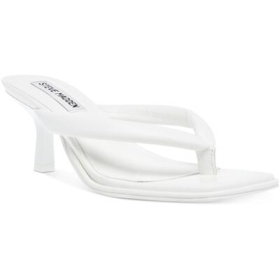 Steve Madden Женские туфли Moxxi белые на каблуке «котенок» 9 средний (B,M) BHFO 8976, Белый
