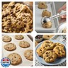 Ice Cream Scoop, 3Pcs Cookie Scoop Set, 18/8 Stainless Steel Cookie Dough Scoop, Cookie Scoops for Baking Set of 3, Ice Cream Scooper with Trigger Release, Cookie Scooper for Baking