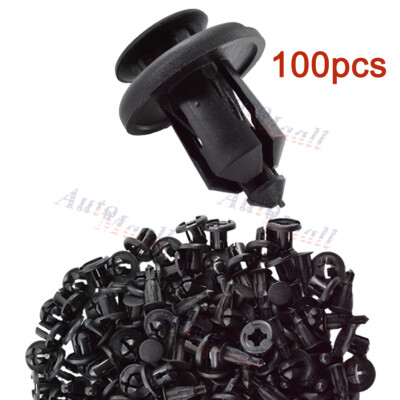 100x Front Bumper Fender Moulding Grille Clips Fastener for Subaru 91503-SZ3-003