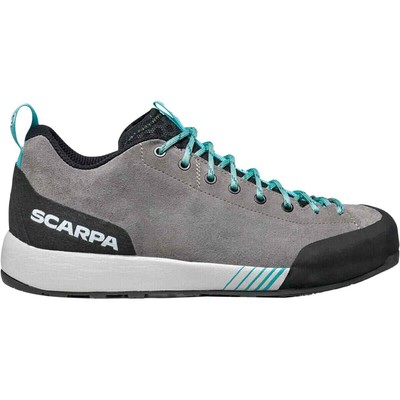 

Обувь Scarpa Gecko Approach Shoe - женские серо-голубые, 38,5, Mid gray/aqua, Scarpa
