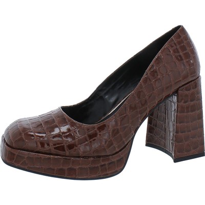 Kenneth Cole New York Женские коричневые туфли-лодочки BRI PUMP 8 среднего размера (B, M) BHFO 5383