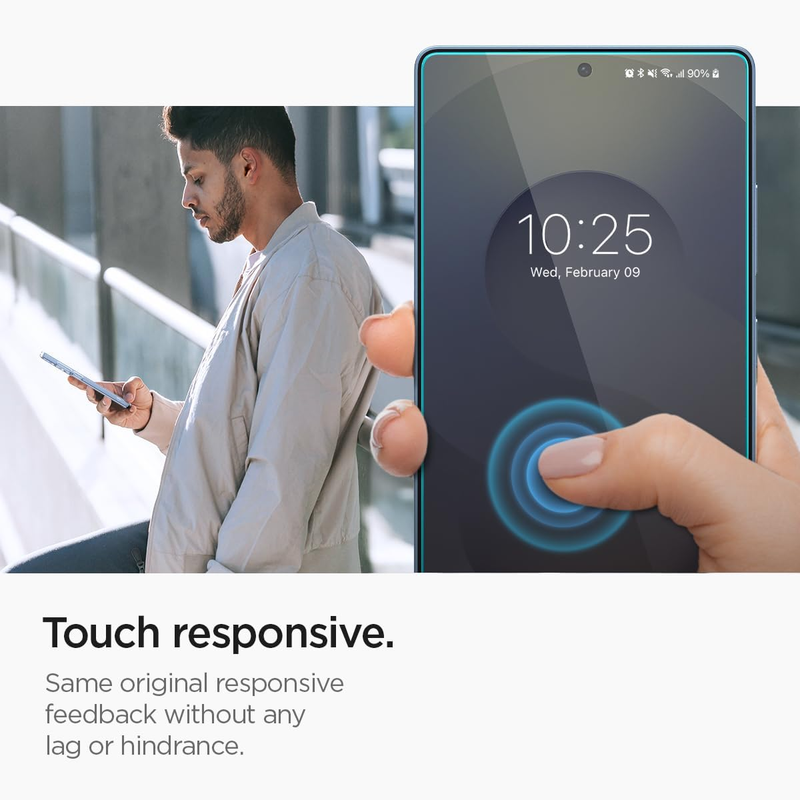 Tempered Glass Screen Protector [GlasTR EZ FIT] designed for Galaxy S25 Ultra [C