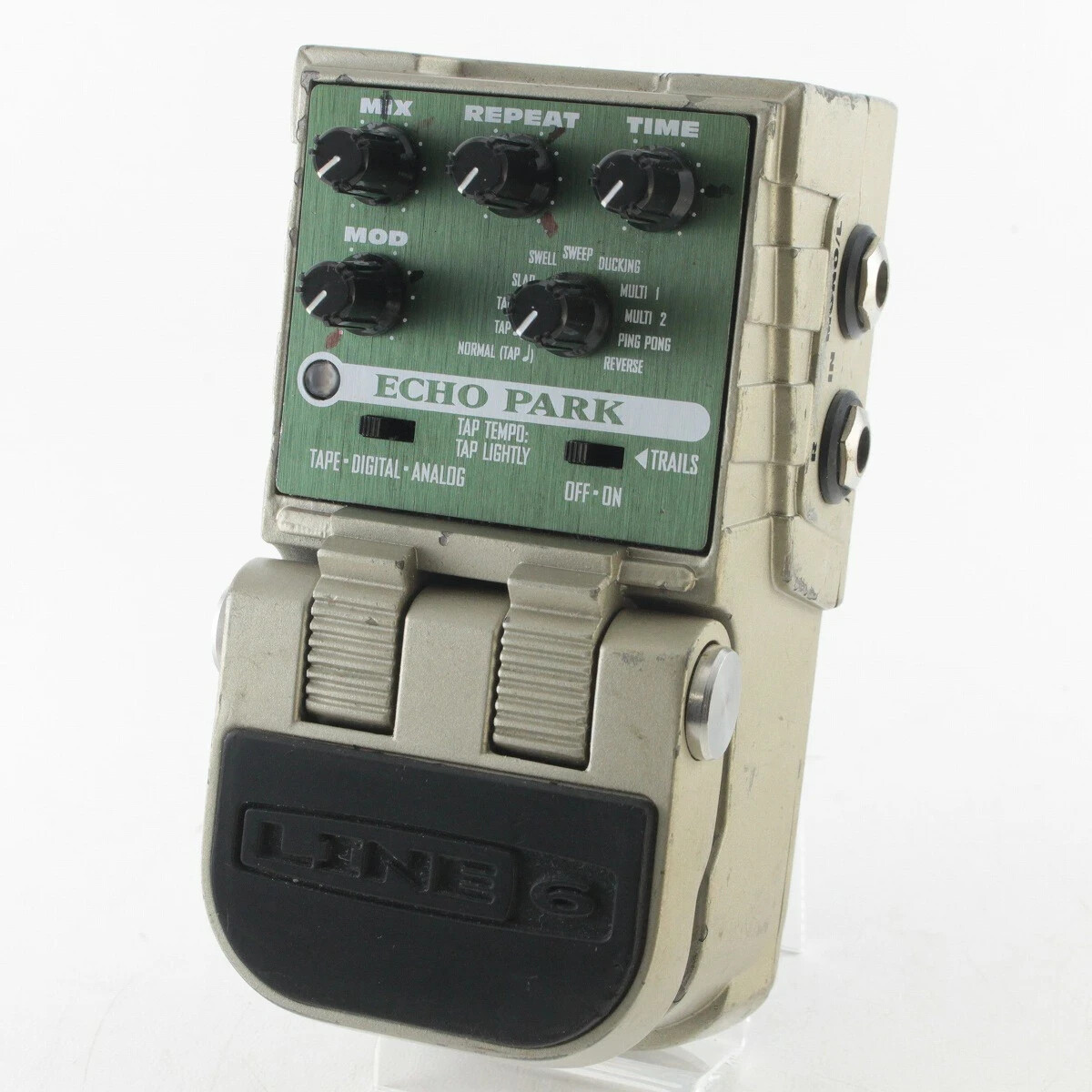 おまけ付☆Line6 ECHO PARK DELAY+コーラス/ディレイ エコー LINE 6 ECHO PARK digital delay green Guitar Effect Pedal