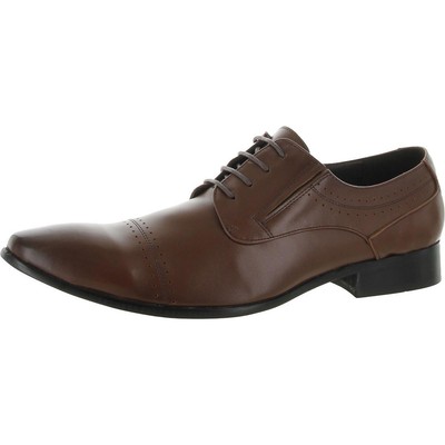 

Мужские коричневые кожаные оксфорды на шнуровке Mio Marino 9 Medium (D) BHFO 8361, Burnt sienna, MSS0834BS9