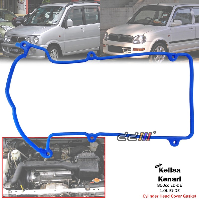 Silicone Engine Valve Cover Gasket For Cuore Mira L701S Move L901S 1.0L EJ