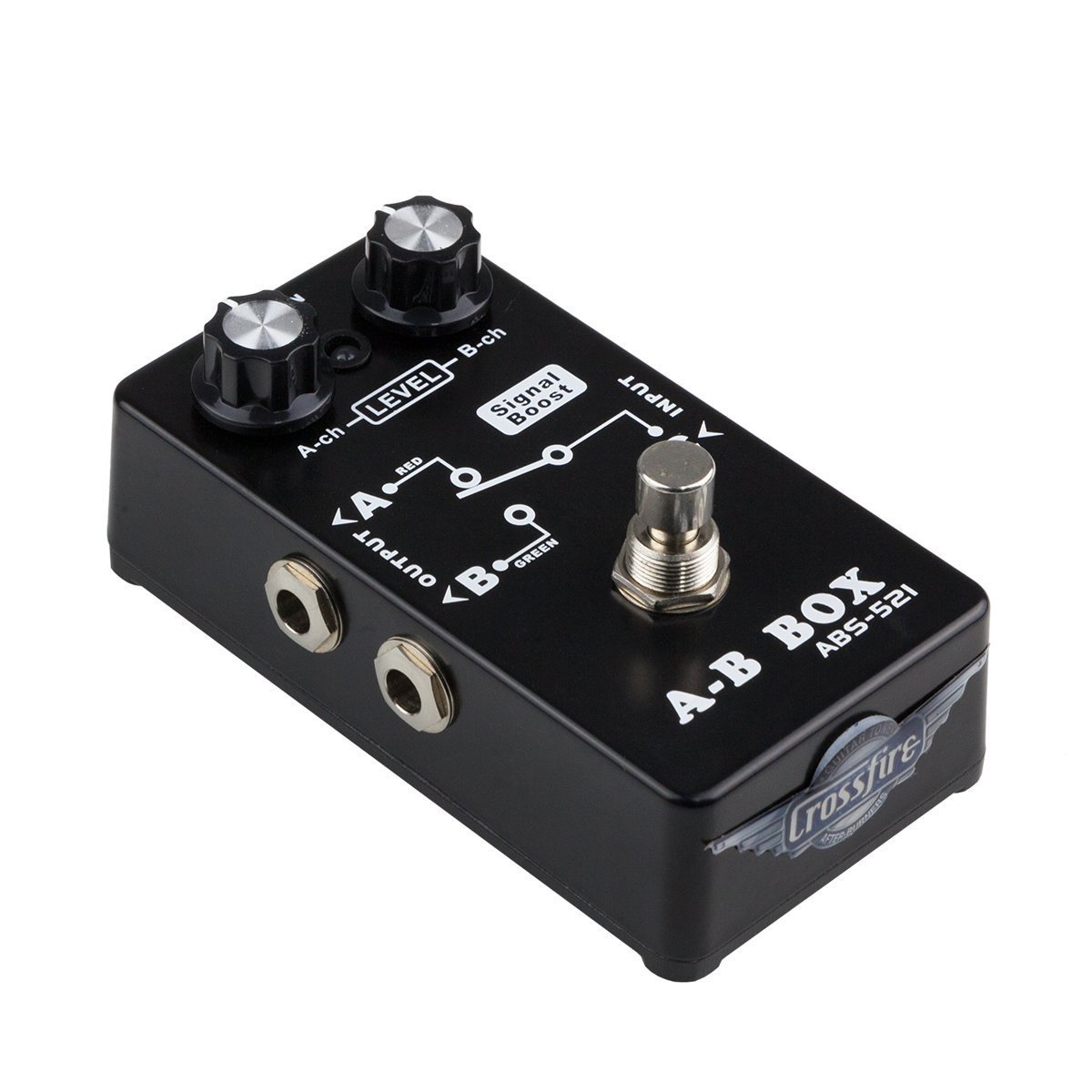 NEW Crossfire AB Switch Box 1 Input2 Output for Electric Guitar