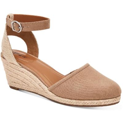 

Женские сандалии на танкетке Style - Co. Mailena Taupe, туфли 7,5, средний (B,M) BHFO 5053, Light taupe mc