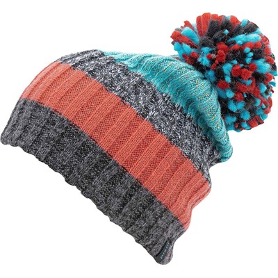 

Шапка-бини Pistil Halle Pom — женская, цвета морской волны, один размер, Aqua, Pistil
