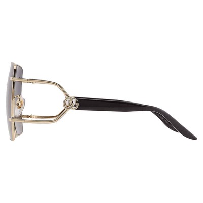 Pre-owned Gucci Grey Gradient Butterfly Ladies Sunglasses Gg1564sa 001 61 Gg1564sa 001 61 In Gray