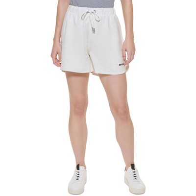 

Женские трикотажные повседневные шорты DKNY Jeans без застежки с меланжевой отделкой BHFO 8801, E2AFFHLX