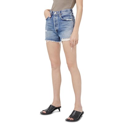 

Джинсовые шорты Agolde Womens Denim Cut Off состаренные джинсовые шорты BHFO 6264, Turmoil, A90291206