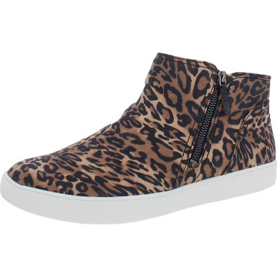 

Женские высокие кеды Naturalizer Miranda Brown 10 Medium (B,M) BHFO 1175, Brown cheetah