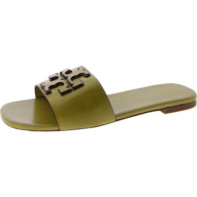 Женские босоножки-горки с зеленым логотипом Tory Burch, 9 средних размеров (B,M), BHFO 7189