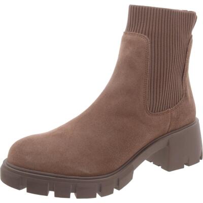 Ботинки Челси на эластичной подошве Steve Madden Womens Hutch с волочащейся подошвой BHFO 3919