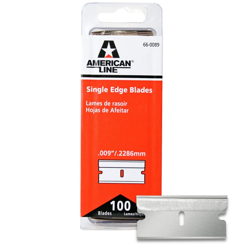 66-0089 Single Edge Razor Blade Box (pack Of 100)