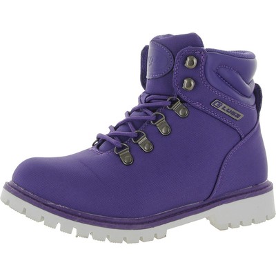 

Lugz Womens Grotto II Фиолетовые ботильоны на шнуровке Обувь 7 Medium (B,M) BHFO 2207, Purple/white