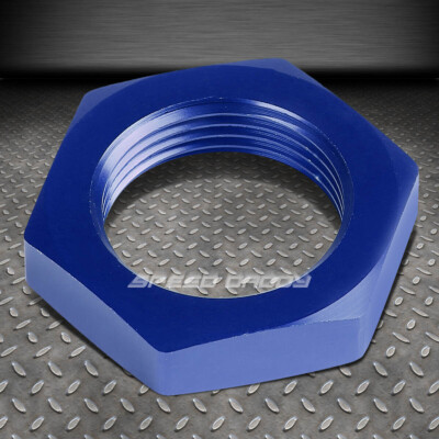 16 В ТЕЧЕНИЕ-16 1 5/16-12 ЗАПОРНЫЙ ФИТИНГ ГАЙКИ УПЛОТНЕНИЯ ПЕРЕБОРКИ С СИНЕЙ АЛЮМИНИЕВОЙ ОТДЕЛКОЙ