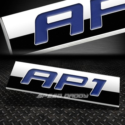 МЕТАЛЛИЧЕСКАЯ РЕШЕТКА БАГАЖНИКА, ЭМБЛЕМА, НАКЛЕЙКА С ЛОГОТИПОМ, ЗНАЧОК С ОТДЕЛКОЙ, ПОЛИРОВАННАЯ СИНЯЯ НАДПИСЬ AP1