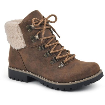 

Коричневые женские ботильоны Cliffs by White Mountain Pathfield, ширина 8 (C,D,W) 0159, Light brown /fabric