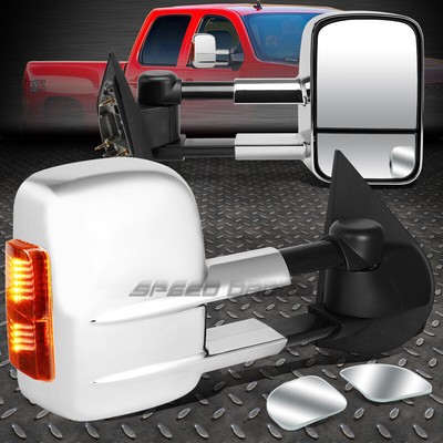 МОЩНЫЙ ХРОМИРОВАННЫЙ БУКСИРОВОЧНЫЙ ТЕПЛОВИЗОР + УГЛОВОЕ ЗЕРКАЛО ДЛЯ СЛЕПЫХ ЗОН ДЛЯ FORD F150 97-03