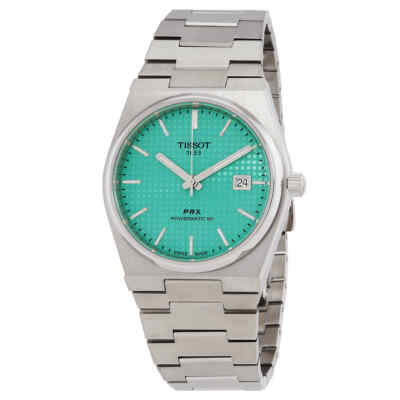 Pre-owned Tissot T-classic Automatic Green Dial Men's Watch T1374071109101
