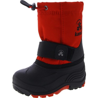 Kamik Boys Rocketw Красные зимние ботинки для мальчиков и снегоступов 8 Medium (D) Big Kid BHFO 1019
