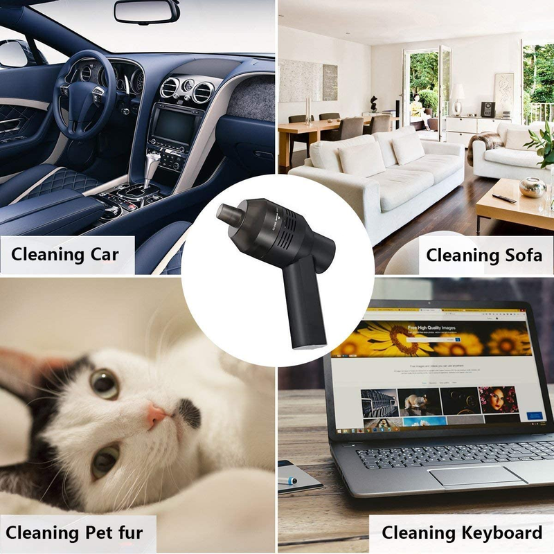 New Cordless Vacuum Cleaner Mini Keyboard Vacuum Desk,Getting Dust and Crumbs
