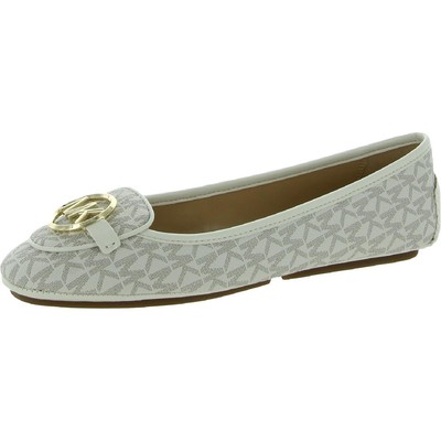 

Женские мокасины из искусственной кожи MICHAEL Michael Kors Lillie с логотипом, Vanilla, Lillie Moc