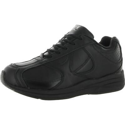 Черные кожаные кроссовки Drew Mens Surge Athletic 9 Extra Wide (4E) BHFO 2512