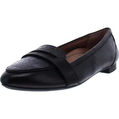 

Женские черные пенни-лоферы Savannah Vionic 6.5 Medium (B,M) BHFO 7310, Black croc