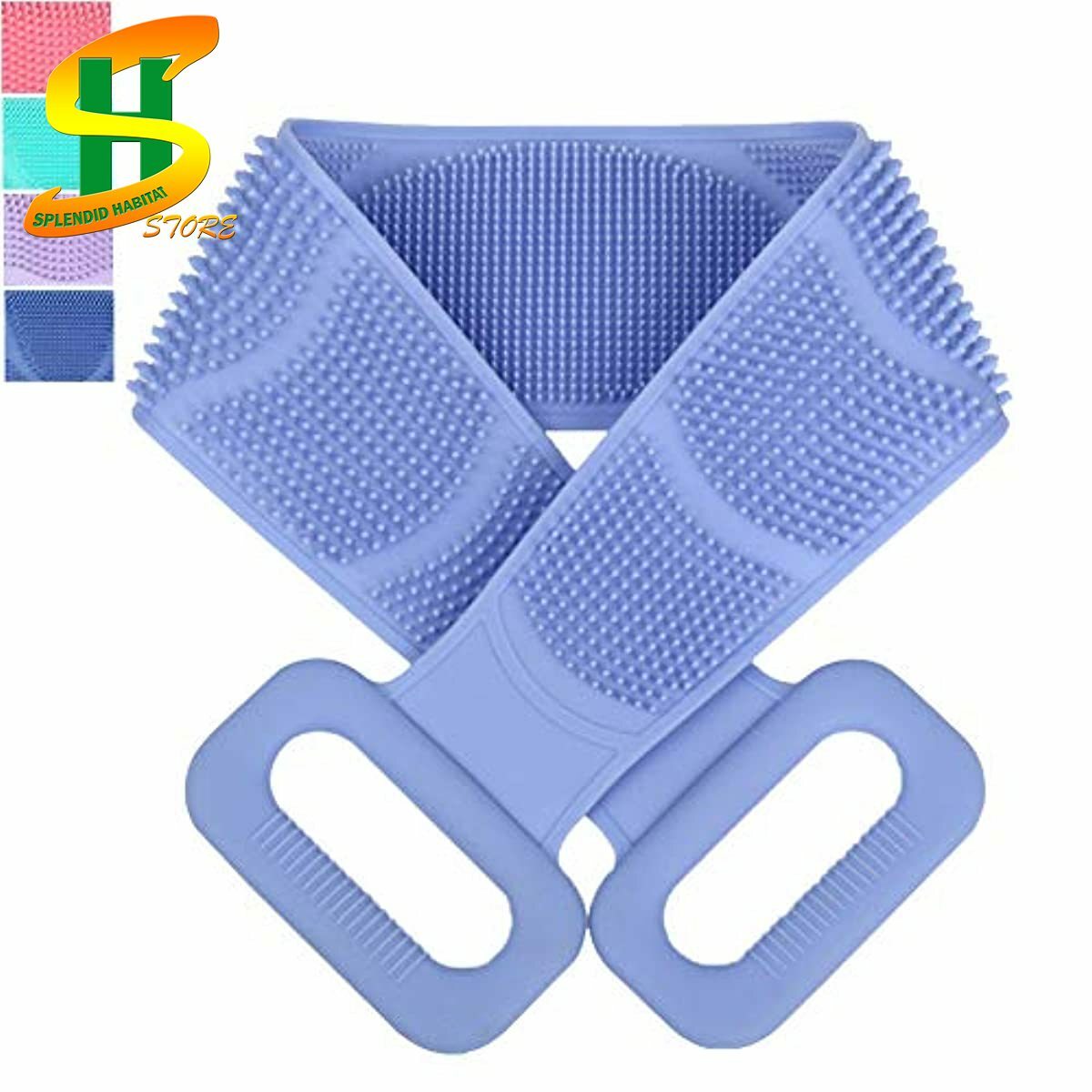 Back Scrubber for Shower,2020 Updated Silicone Bath Body ...